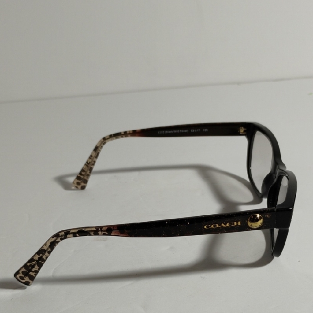 Coach 5353 Black Wild Beast Eyeglasses Frames Only HC 6082 Woman's - Picture 2 of 12